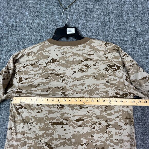 Rothco‎ Shirt Mens XL Digital Camo Desert Basic Casual Short-sleeve Tee Ringer - Picture 6 of 9